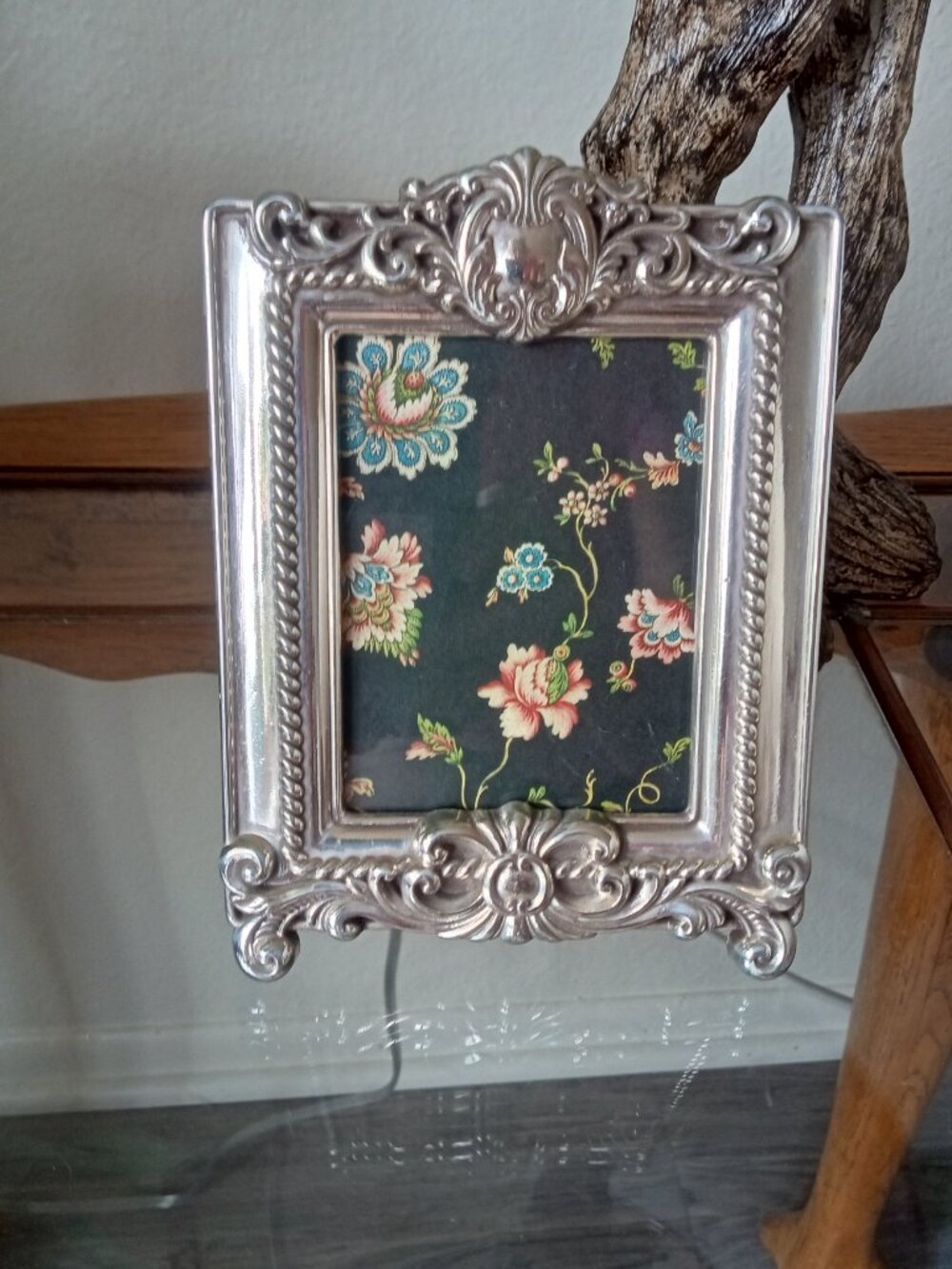 Brighton Silvertone Ornate Picture Frame